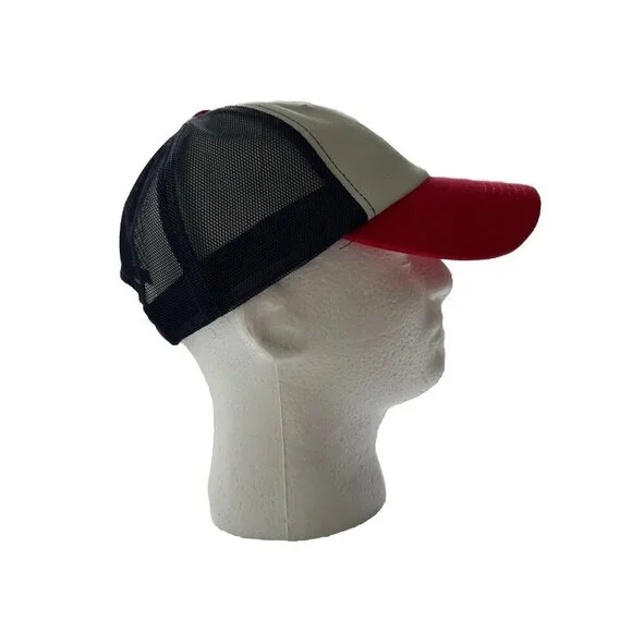 Vineyard Vines Red White Blue Hat Cap Snapback Mesh OSFM NWT - Picture 4 of 6